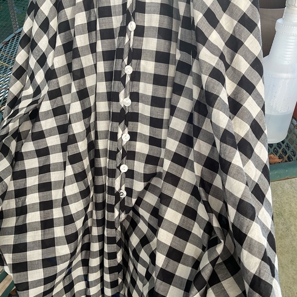 J Crew checked midi dress - Picture 3 of 5